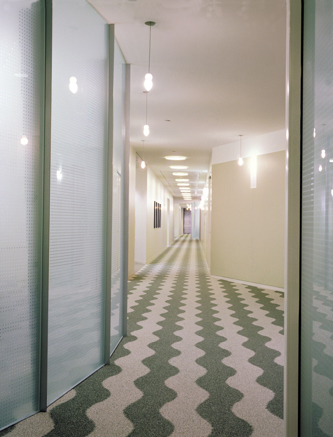Typical Office Floor, Main Corridor